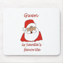 gwen Christmas mousepads by Dustbuster gwen Christmas mousepads