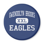 Gwendolyn Brooks Eagles Middle Oak Park Fridge Magnets