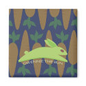 Gwennie The Bun Carrots magnets by JaZilla Gwennie The Bun Carrots magnets