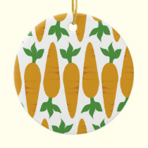 Gwennie the Bun: Field Of Carrots ornaments