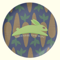 Gwennie The Bun: Night Raider plates
