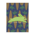 Gwennie The Bun: Night Raider postcards by JaZilla Gwennie The Bun: Night Raider postcards