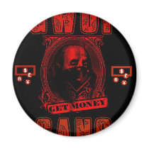 GWOP GANG RED LOGO magnets by GwopGangInc GWOP GANG RED LOGO magnets