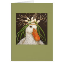 Gwyneth the duck card