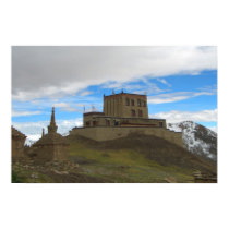 Gyandrak Monastery Poster posters by SabineSt Gyandrak Monastery Poster posters