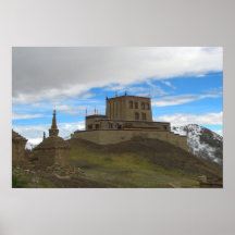 Gyandrak Monastery Poster