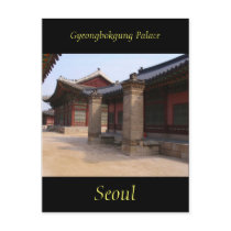 Gyeongbokgung Palace Interior Post Cards
