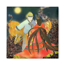 Gyeonwu & Jiknyeo: The Story of Chilseok in Korea magnets