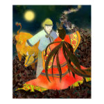 Gyeonwu & Jiknyeo: The Story of Chilseok in Korea print