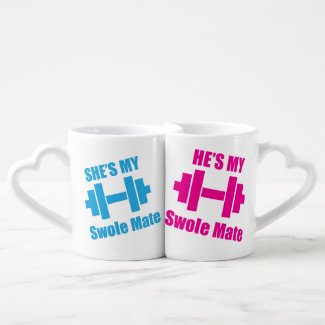 Gym Lover's Mug - Swole Mates Couple Mugs