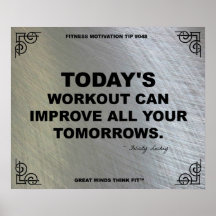 Gym Poster for Fitness Motivation #048