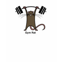 gym rat t-shirts by derrickgraphix gym rat t-shirts