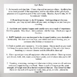 Gym Rules Print
