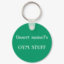 GYM STUFF identification - keychain