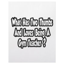 Gym Teacher Joke...Two Thumbs Customized Letterhead