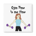 Gym Time is Me Time magnets