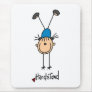 Gymnast Doing Handstand Mouse Mats