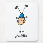 Gymnast Doing Handstand mousepads