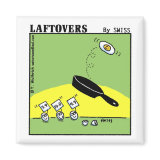 Gymnast Egg Cartoon Fridge Magnet magnet