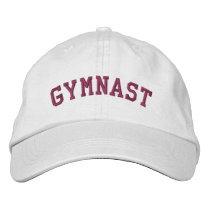 GYMNAST embroidered hats by liz5384 GYMNAST embroidered hats