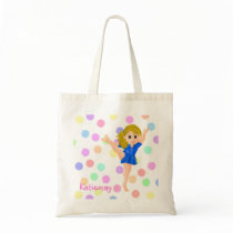 Gymnast Girl Tote Bag
