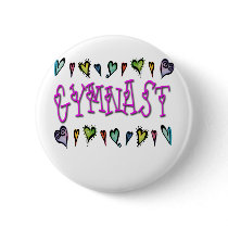 Gymnast hearts buttons