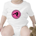 Gymnast in pink tshirts