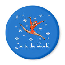 Gymnast Joy to the World magnets