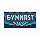 Gymnast Marquee Post Card
