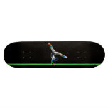 Gymnast on a Rainbow Beam Skate Deck