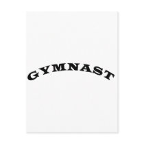 Gymnast Postcard