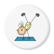 Gymnast Practicing magnets by stick_figures Gymnast Practicing magnets