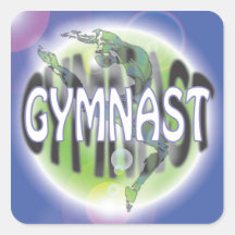 Gymnast Sticker