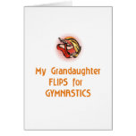 Gymnastic Family FLIP female Cards