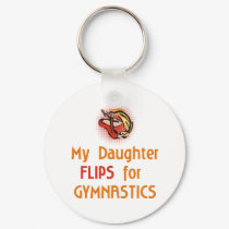 Gymnastic Family FLIP female keychains
