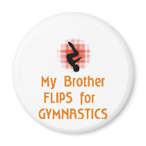Gymnastic FLIP Family Male magnets