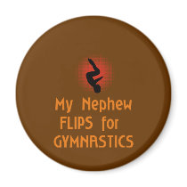 Gymnastic FLIP Family Male magnets