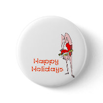 Gymnastic Happy Holidays buttons by SportChick_Store Gymnastic Happy Holidays buttons