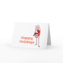 Gymnastic Happy Holidays cards by SportChick_Store Gymnastic Happy Holidays cards