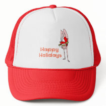 Gymnastic Happy Holidays hats by SportChick_Store Gymnastic Happy Holidays hats