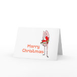 Gymnastic Merry Christmas Greeting Cards