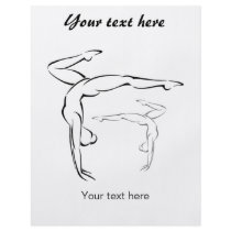 Gymnastics 2 flyer (template)
