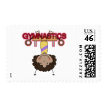 GYMNASTICS - African American Girl Handstands postage