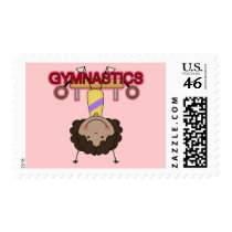 GYMNASTICS - African American Girl Handstands Postage