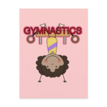 GYMNASTICS - African American Girl Handstands Post Cards