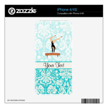Gymnastics Balance Beam Skin For The iPhone 4