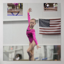 Gymnastics Beam Print