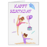 Gymnastics Peace Signs Card | Zazzle