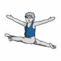 Gymnastics Boy embroidered shirts by ZazzleEmbroidery Gymnastics Boy embroidered shirts