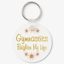Gymnastics Brighten My Life keychains by HobbiesLeisure Gymnastics Brighten My Life keychains